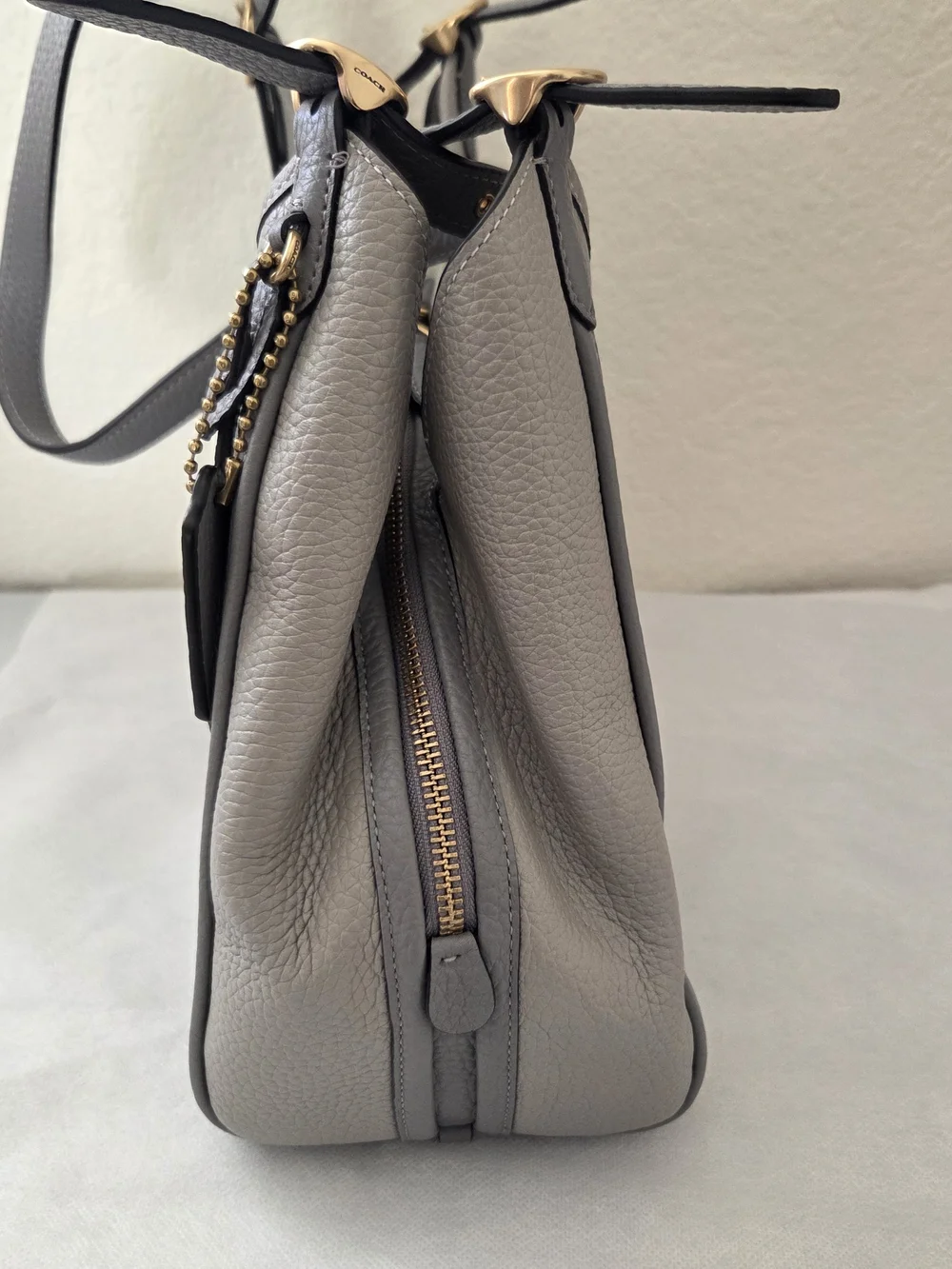 Coach Lori Pebble Leather Shoulder Bag